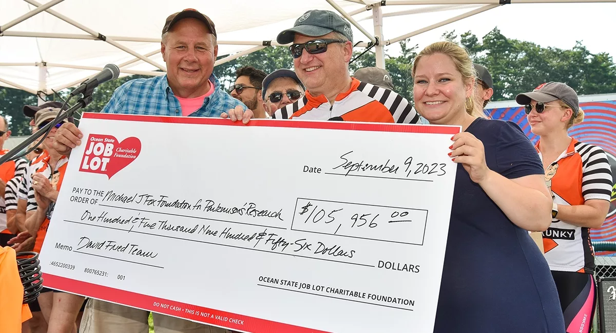 Check presentation to The Michael J. Fox Foundation for Parkinson's Research