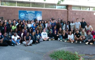 Ocean State Job Lot Charitable Foundation and the New England Patriots Foundation Outfit Mattahunt Elementary School in Mattapan with Back-to-School Necessities