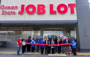 Grand opening ribbon cutting at Ocean State Job Lot in Glen Burnie, MD.