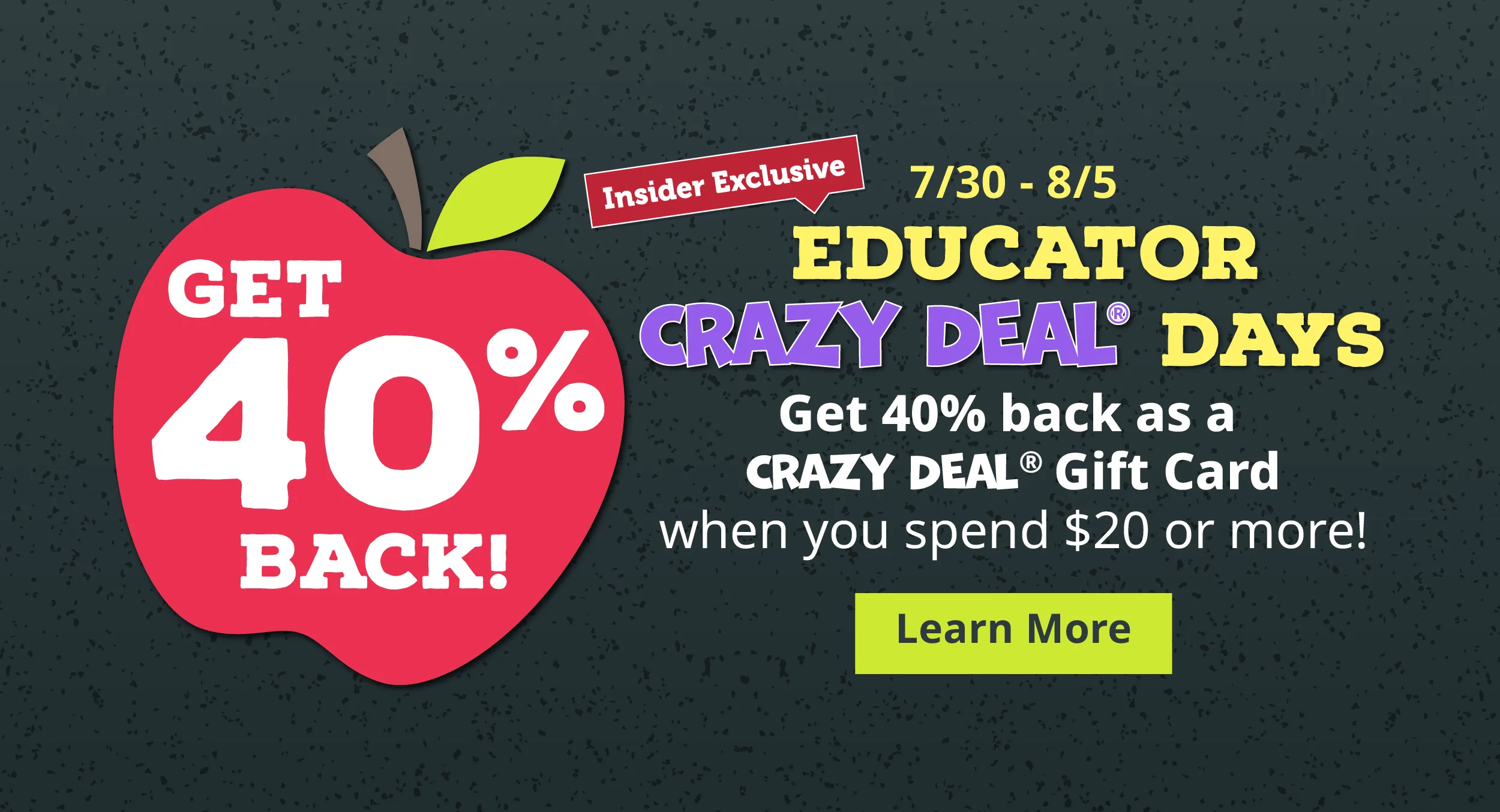 Educator Deal Days 2026